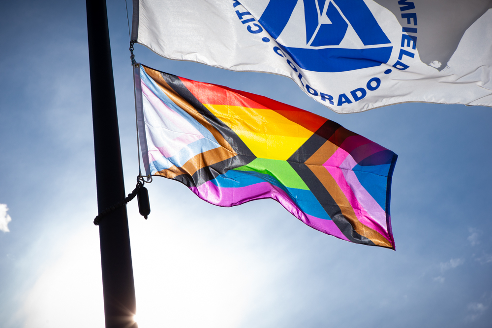 Broomfield Kicks Off Pride Month Celebration With Raising of Inclusivity Flag